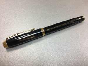 Гравировка на ручке