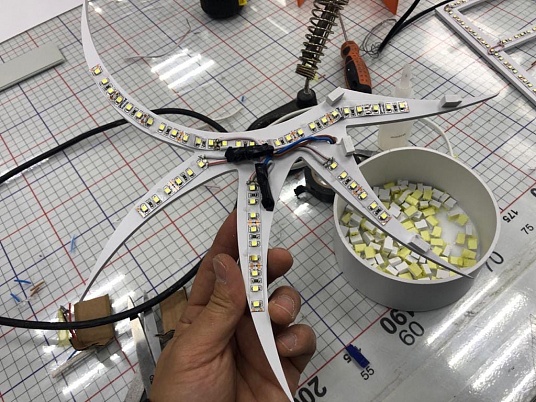 Изготовление световой вывески Mosteo 