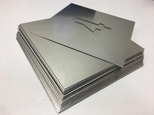 Изготовление трафаретов из металла (латунь, алюминий, нержевейка)