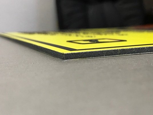 композит 3мм, вид сбоку