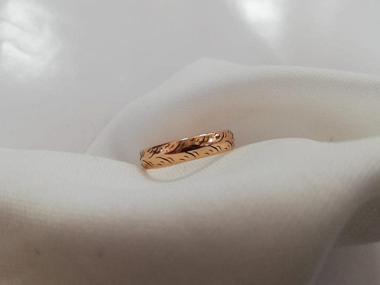 Гравировка на золоте