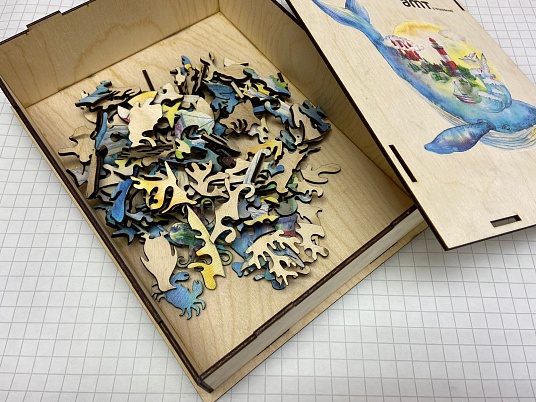 Изготовление пазлов